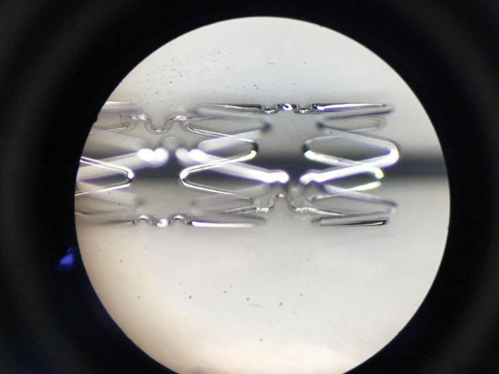 高清检测心脏支架瑕疵，生命就应该如此重视