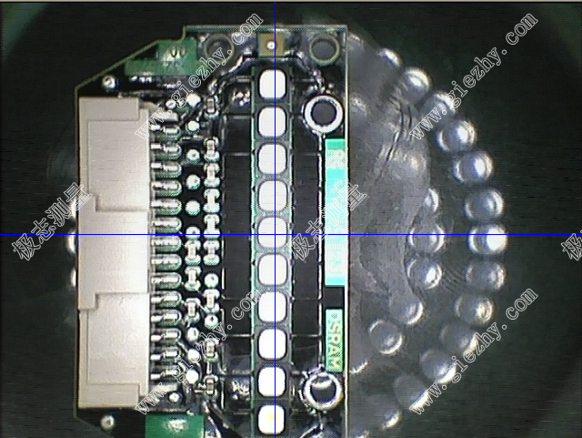 LED灯珠测量实时导航区域